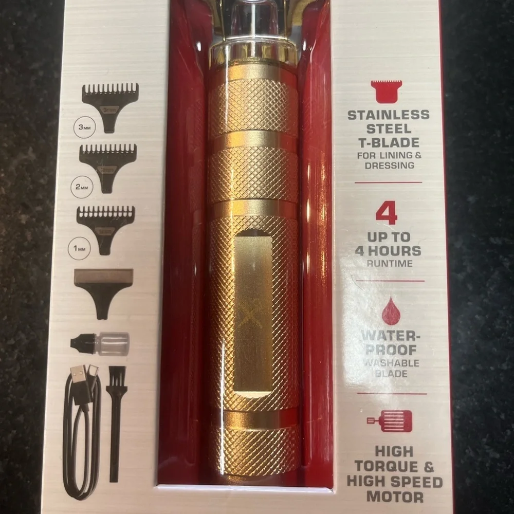 Kiss Gold Precision Cordless Trimmer set